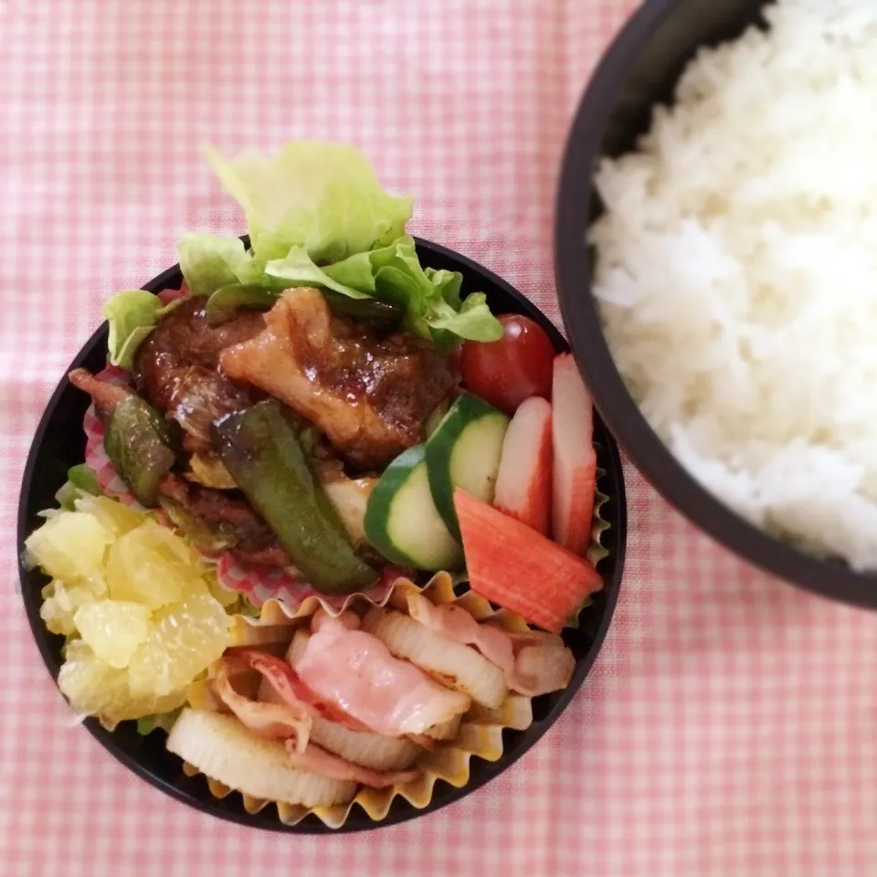 今日のお弁当(回鍋肉)|demekinさん