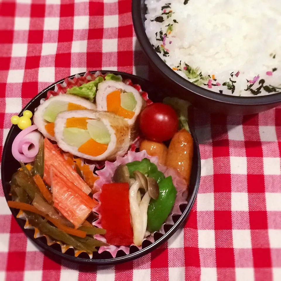 1月12日のお弁当(肉巻き)|demekinさん