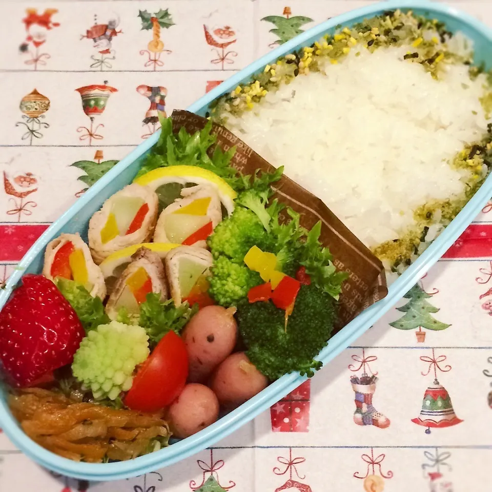 今日のお弁当(豚ロール)|demekinさん