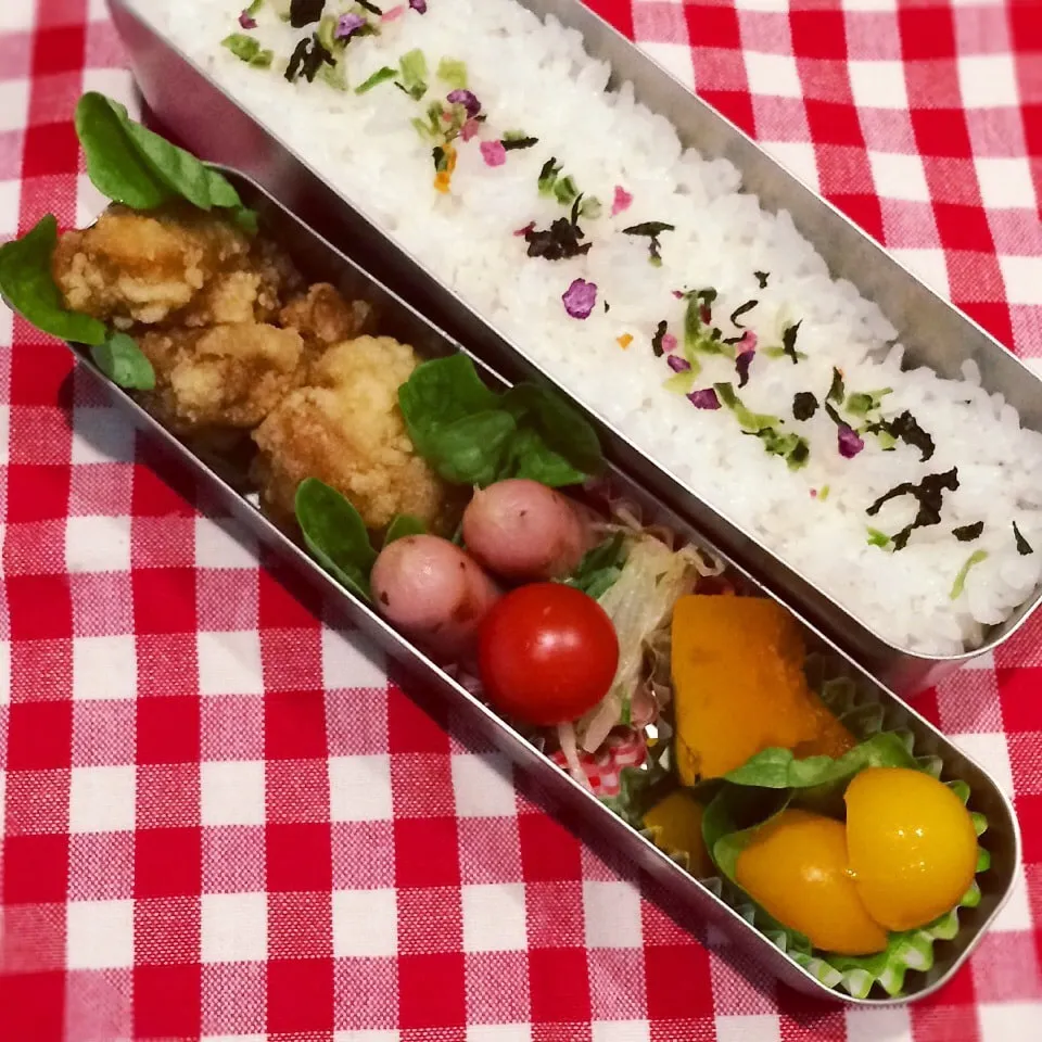 今日のお弁当(ザンギ)|demekinさん