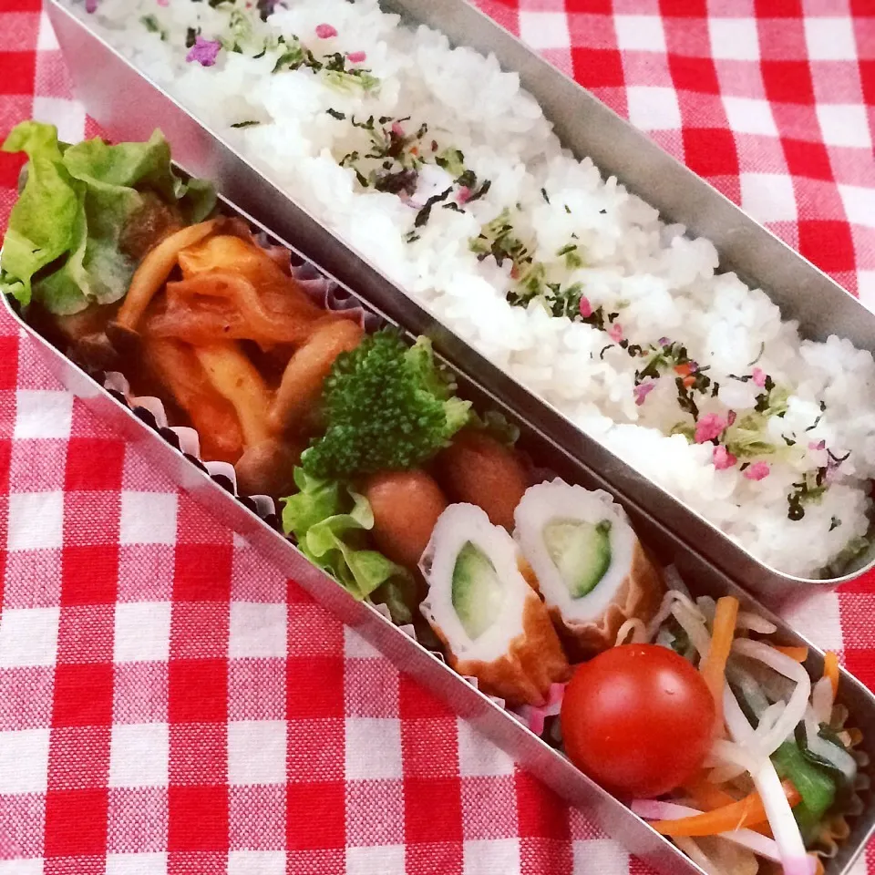 今日のお弁当(チキンのトマト煮)|demekinさん