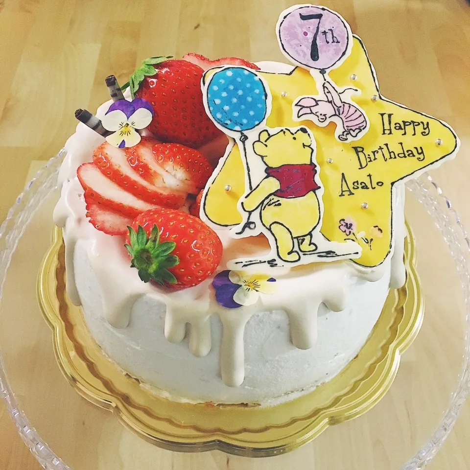 誕生日ケーキ|多摩子のおうちさん