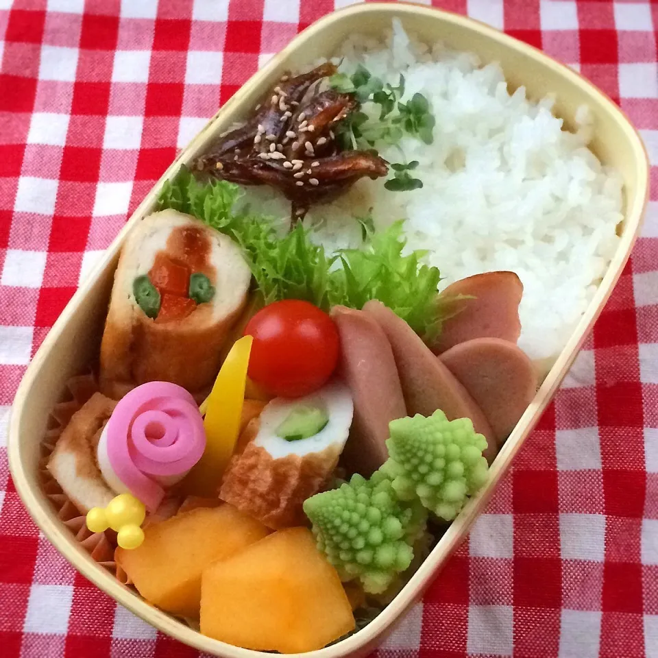 今日のお弁当(チキンロール)|demekinさん