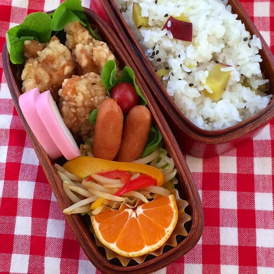 今日のお弁当(ザンギ)|demekinさん