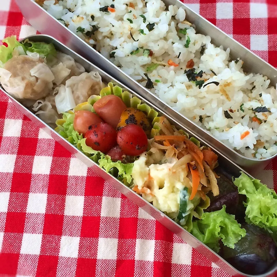 今日のお弁当(シュウマイ)|demekinさん