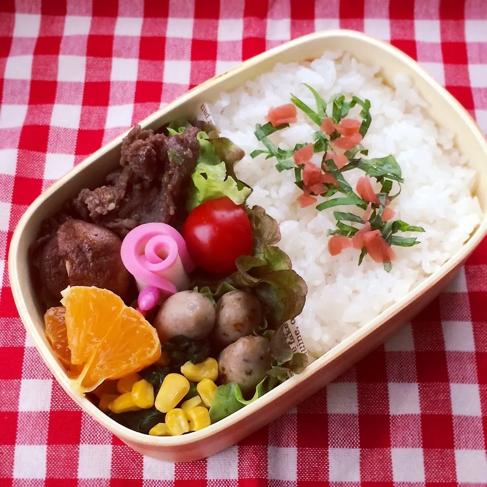 今日のお弁当(プルコギ)|demekinさん