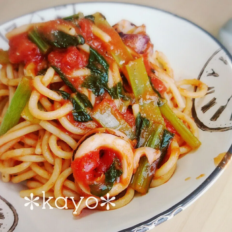 Snapdishの料理写真:トマトパスタ♪|華さん