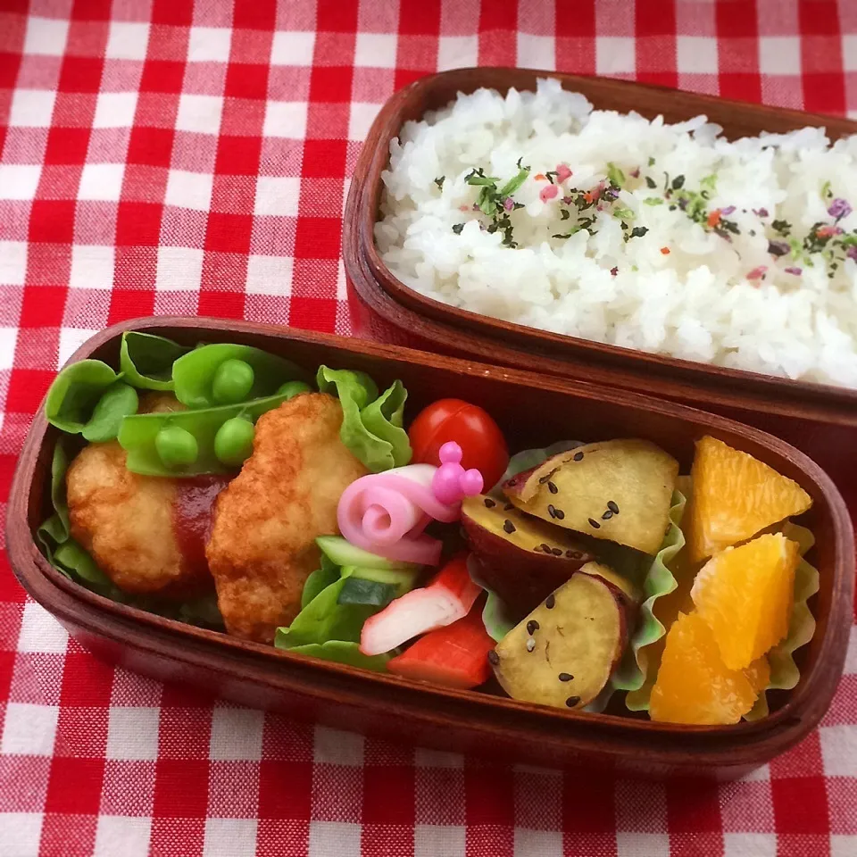 今日のお弁当(チキンナゲット)|demekinさん