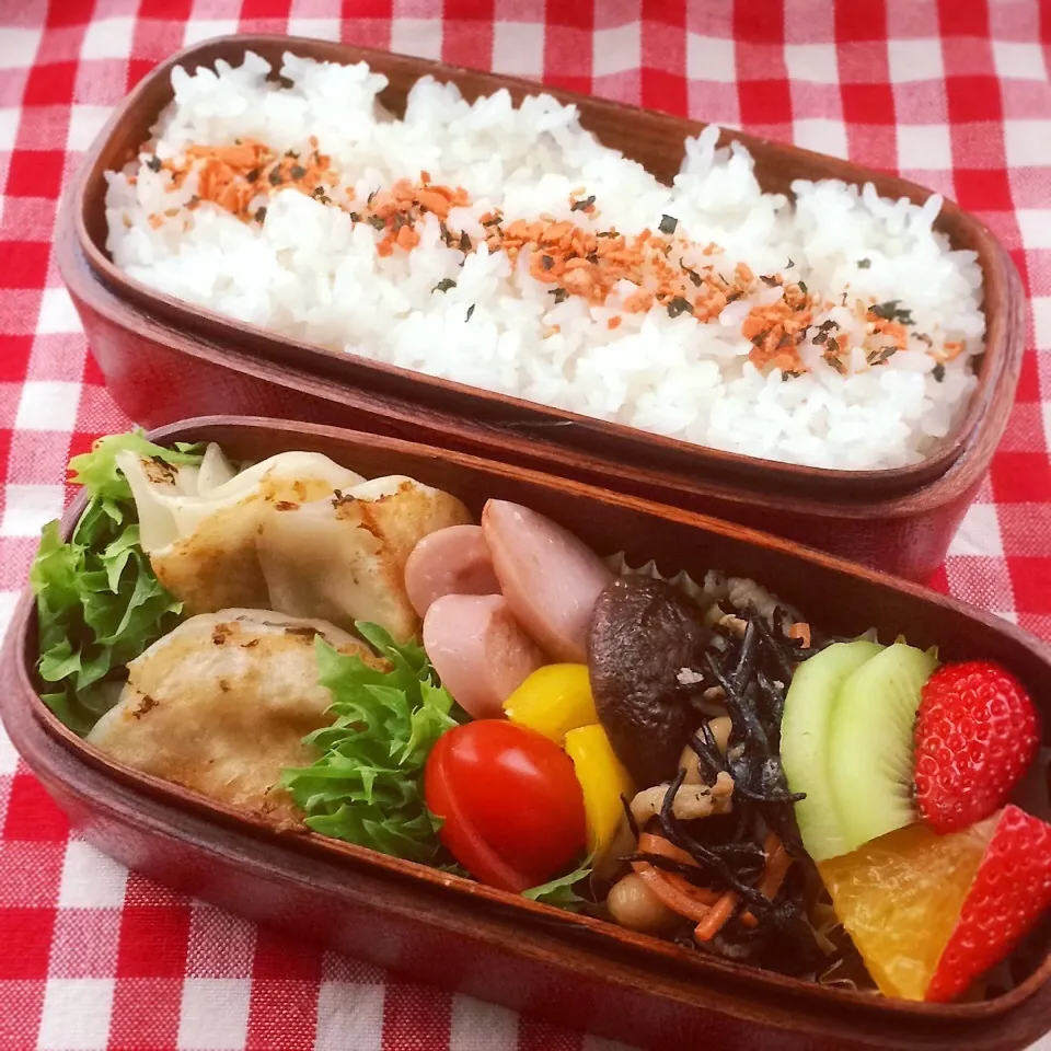 今日のお弁当(餃子)|demekinさん