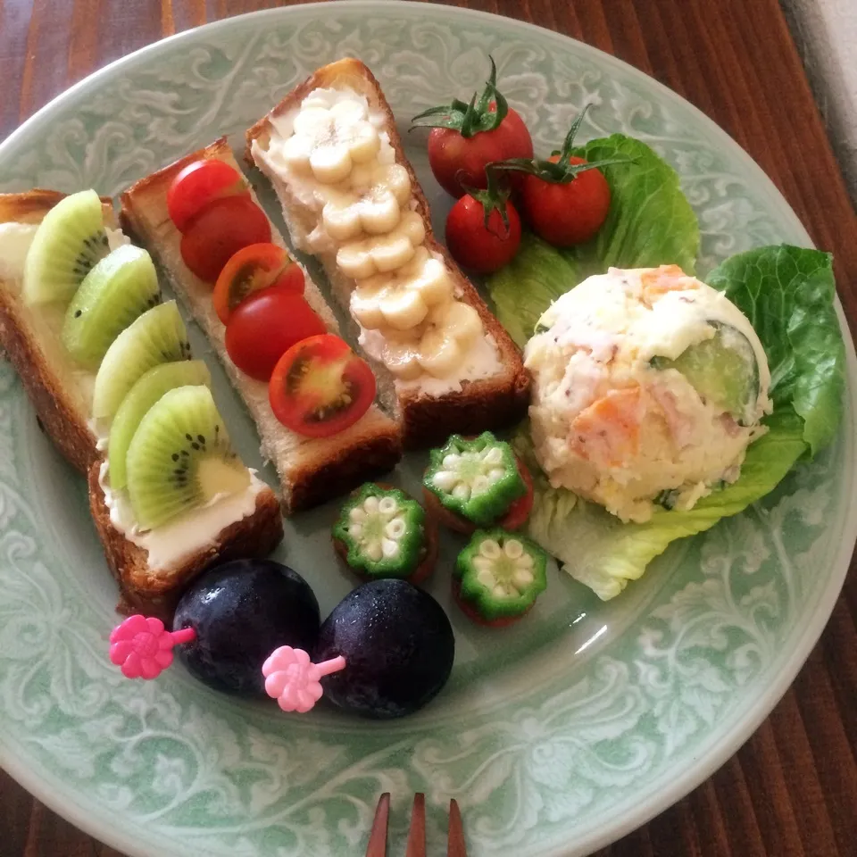 スティックトーストdeワンプレートランチ|ビスコさん