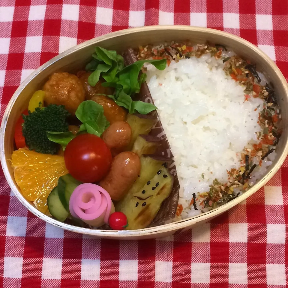 今日のお弁当(鶏つくね)|demekinさん