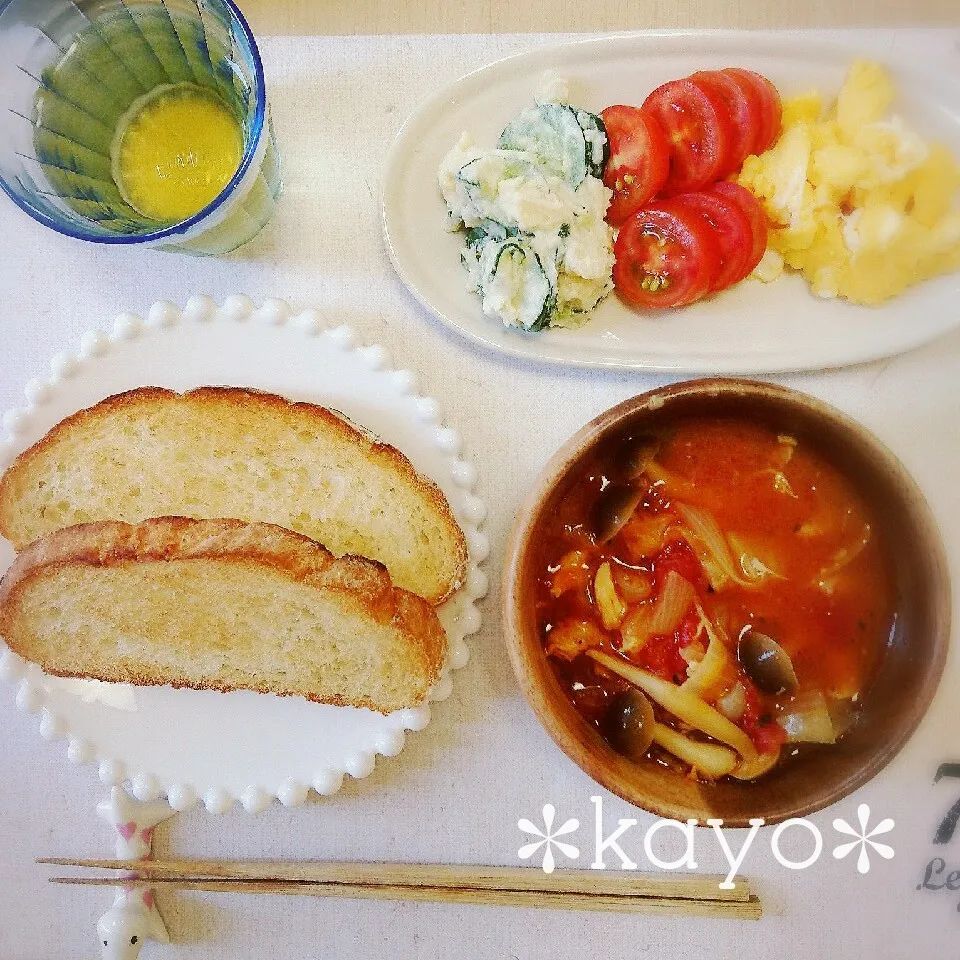 Snapdishの料理写真:朝ごはん♪|華さん