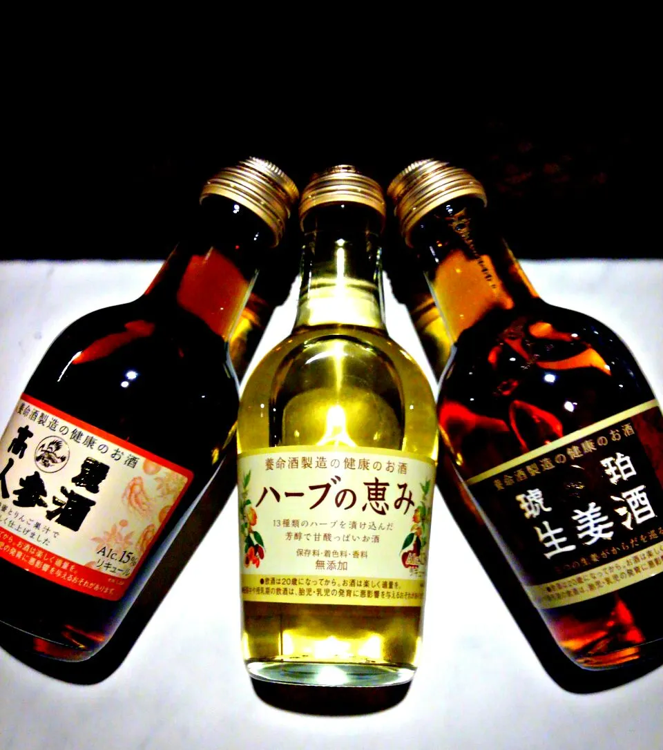 Snapdishの料理写真:#Yomeishu #ハーブのお酒  #温活カクテル
 #ハーブのお酒３種セット　
モニター届きました(ºㅁº)!!

ありがとう(≧∇≦)ございます💝|みるくここあさん