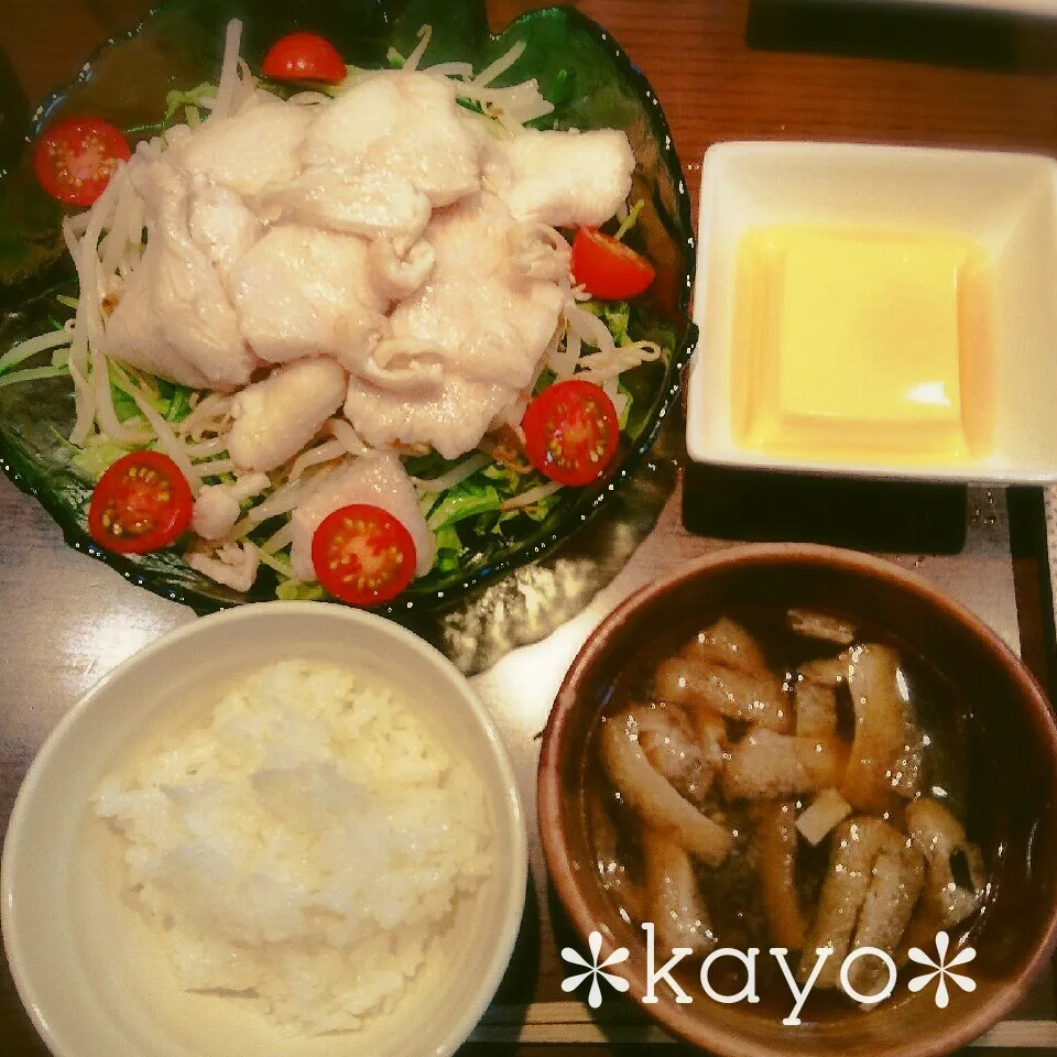 Snapdishの料理写真:夜ごはん♪|華さん