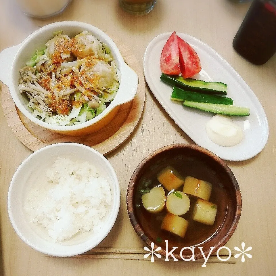 Snapdishの料理写真:朝ごはん♪|華さん