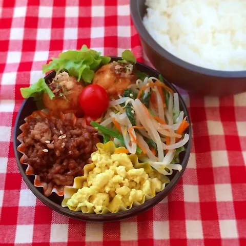 今日のお弁当(ビビンバ)|demekinさん