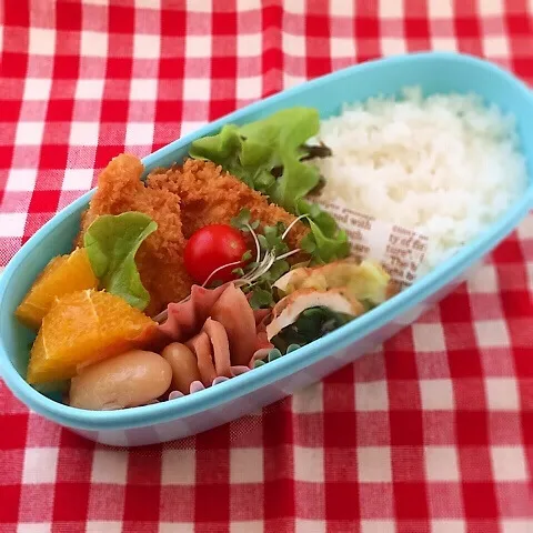 Snapdishの料理写真:今日のお弁当(鱈のフライ)|demekinさん