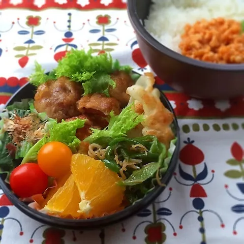 今日のお弁当(肉巻きトマト）|demekinさん