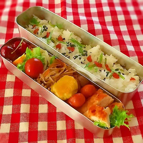 今日のお弁当(鶏の塩麹焼き)|demekinさん