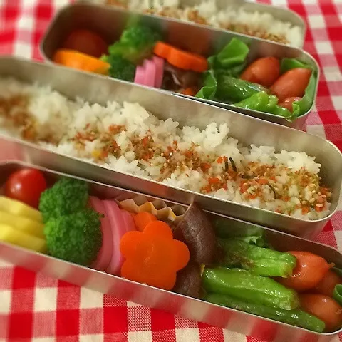 久しぶりのお弁当(ささみのスタッフドシシトウ)|demekinさん