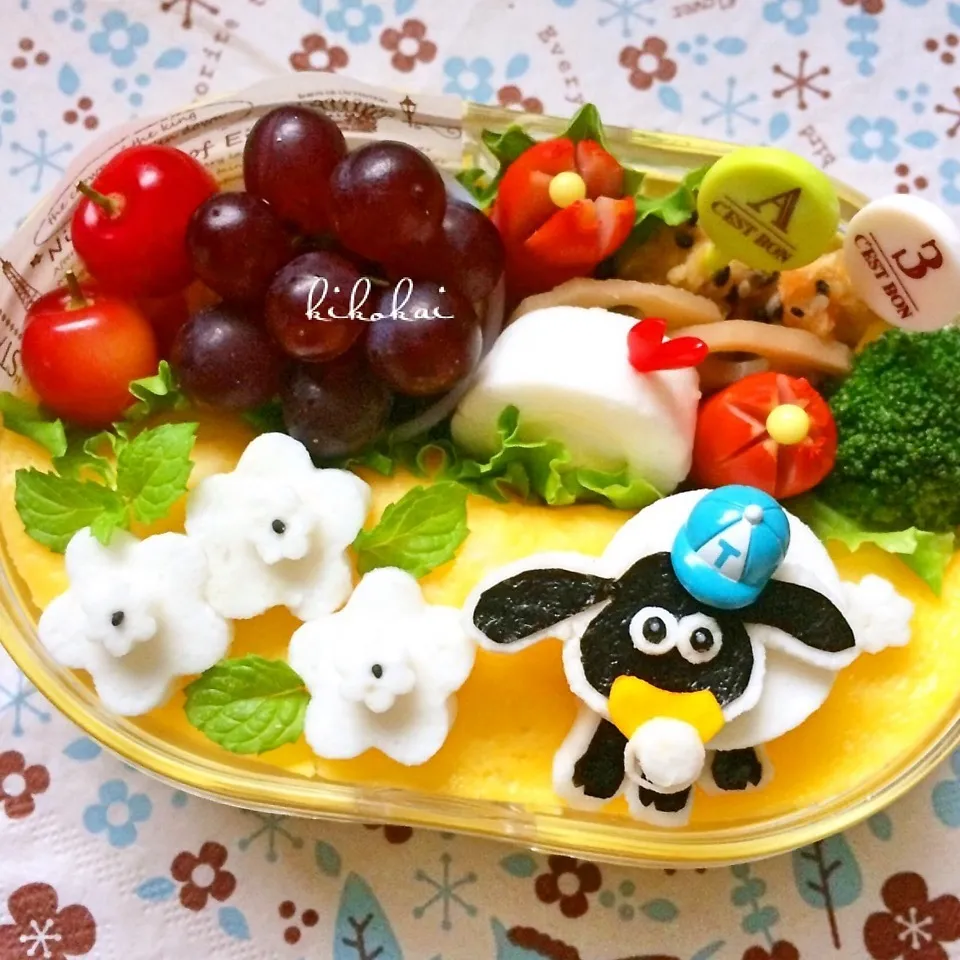 白い花&ティミー弁当|kiyo_taroさん