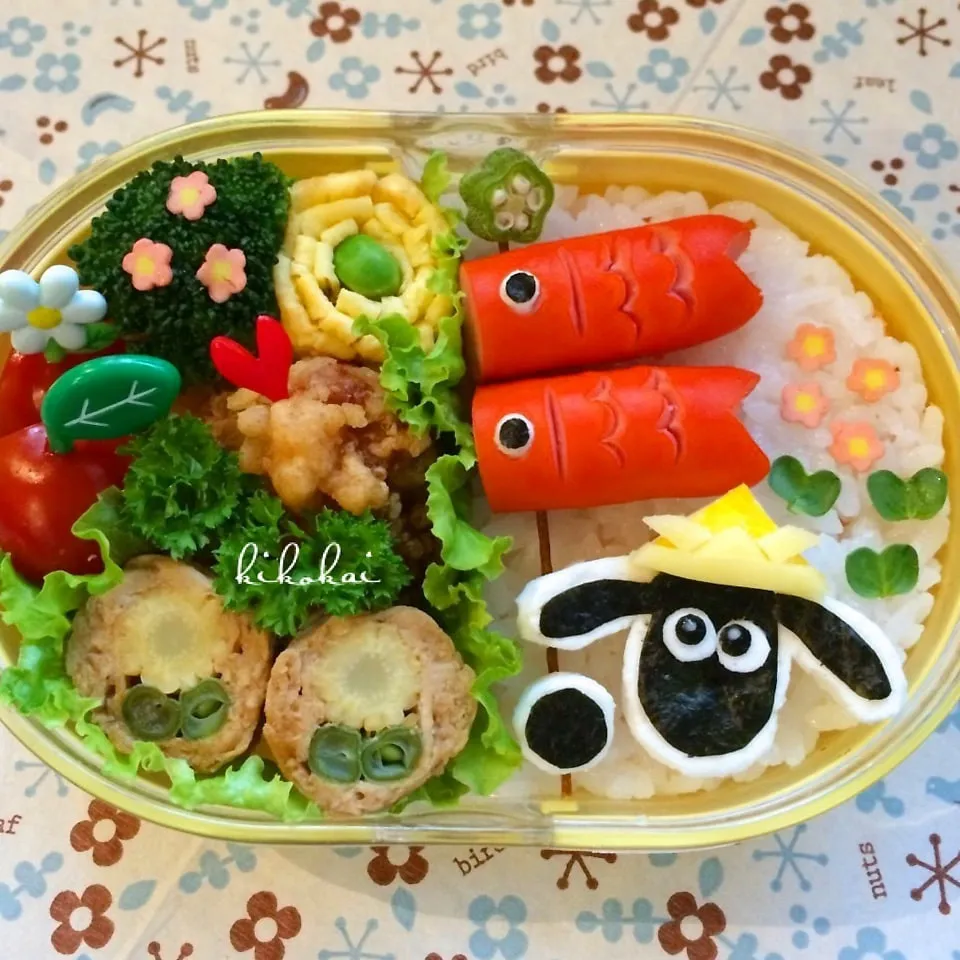 こどもの日♡ひつじのショーン弁当|kiyo_taroさん