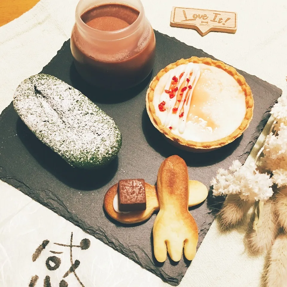 Snapdishの料理写真:旦那さんへバレンタイン❤|りんごさん