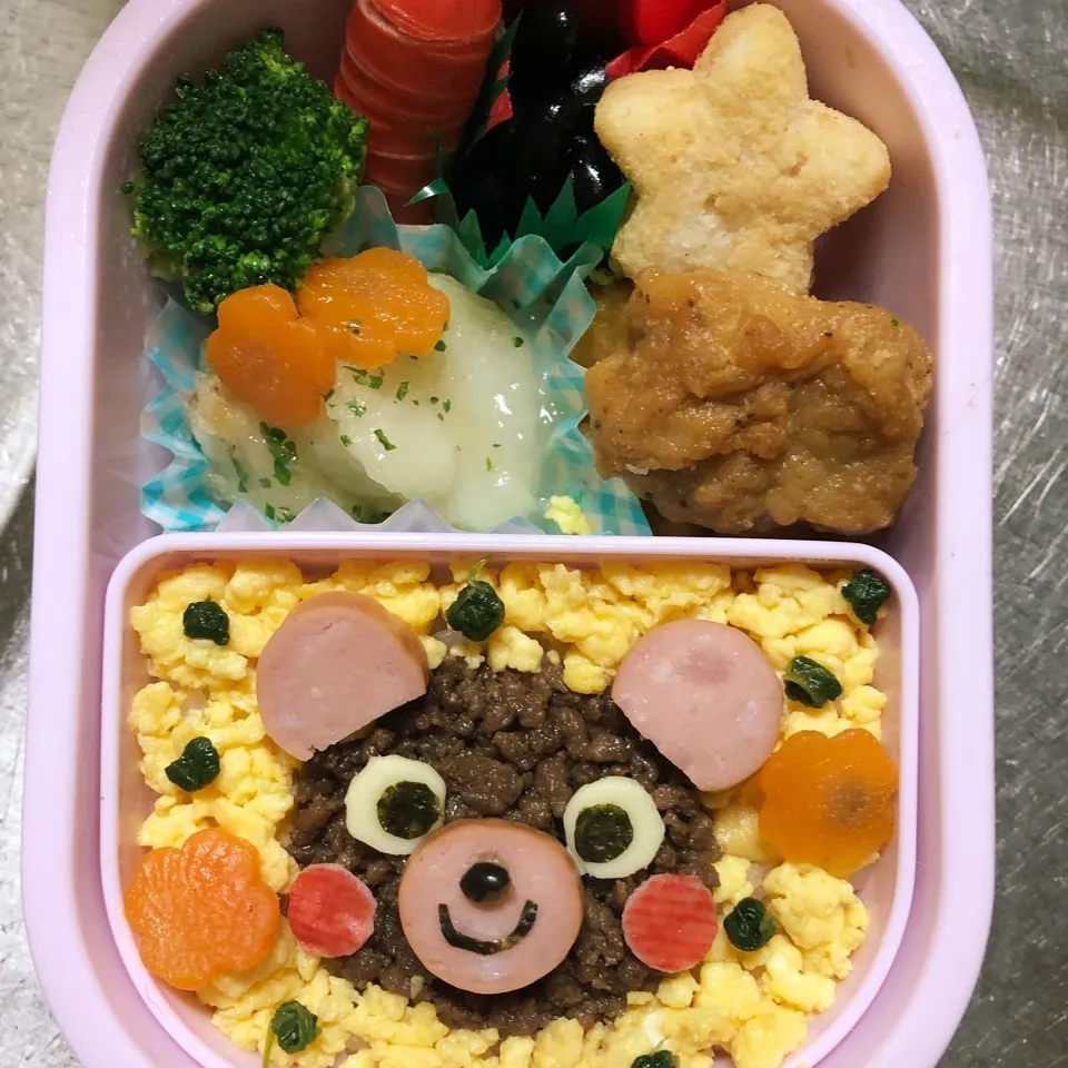 そぼろお弁当|明石 さつきさん