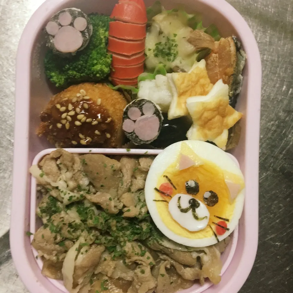 豚丼お弁当|明石 さつきさん