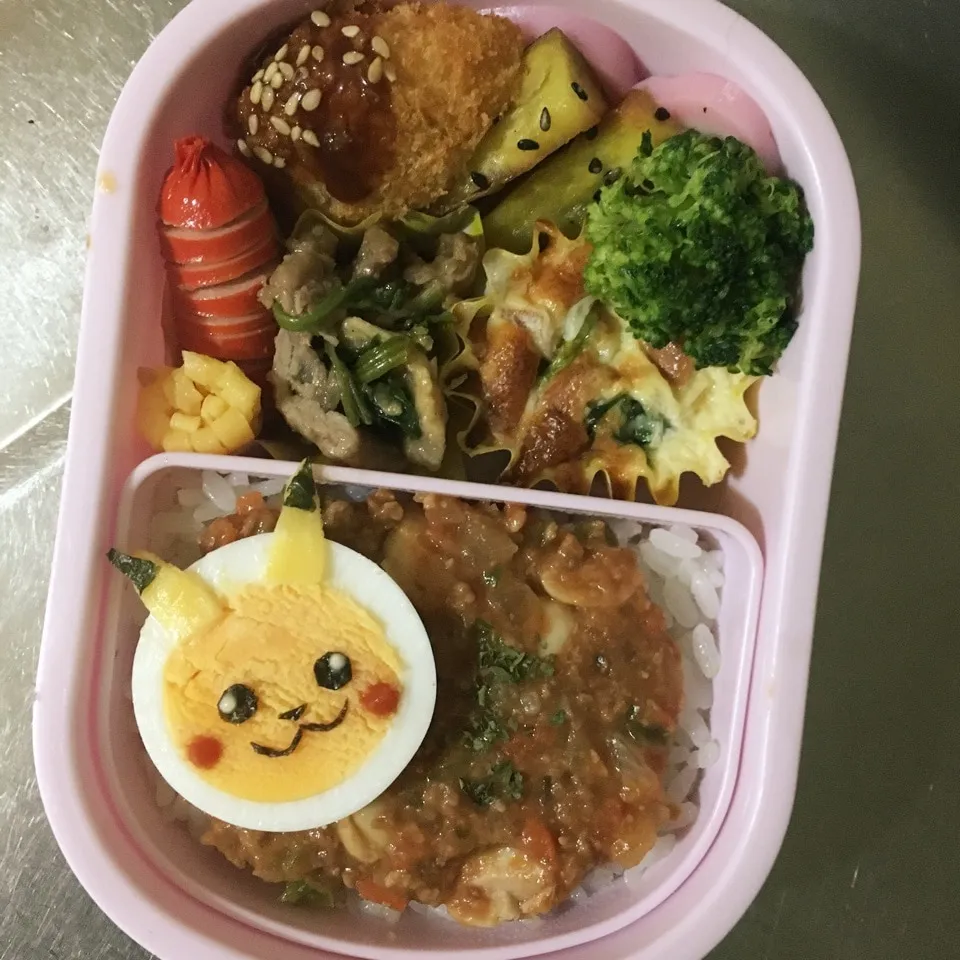 Snapdishの料理写真:chihoさんの真似っ子お弁当|明石 さつきさん