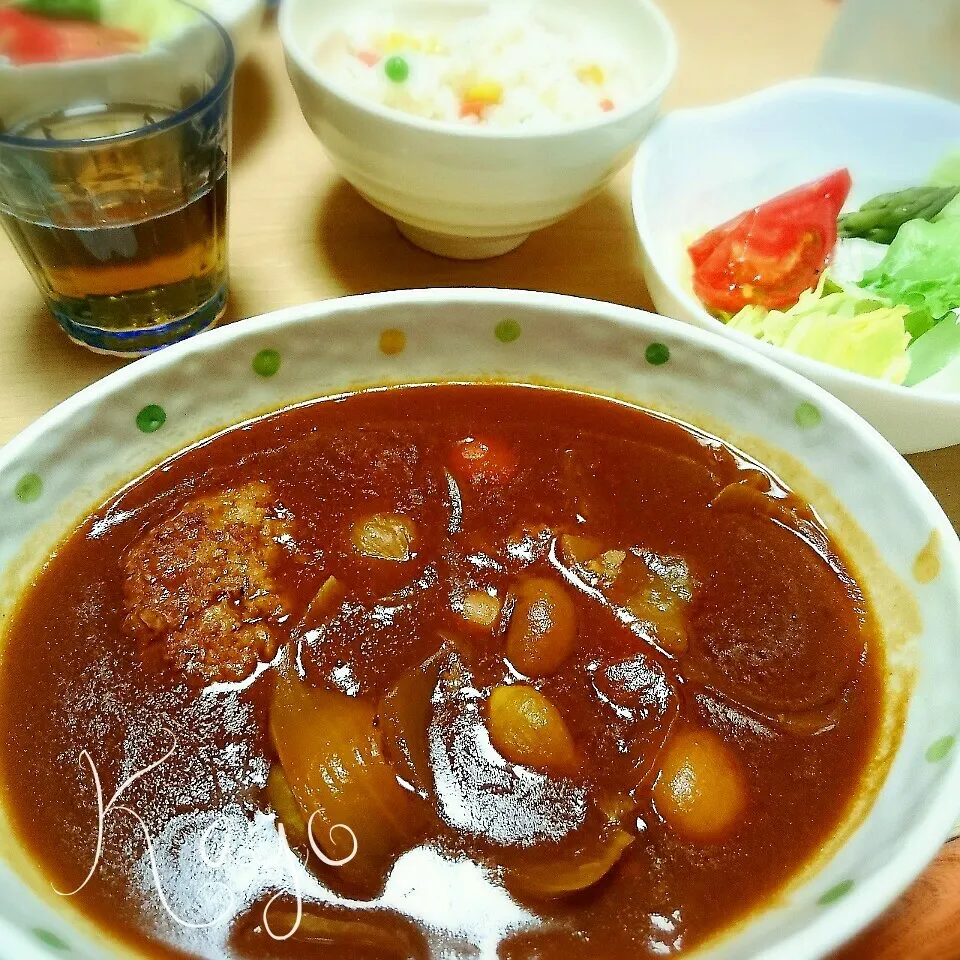 Snapdishの料理写真:夜ごはん♪|華さん