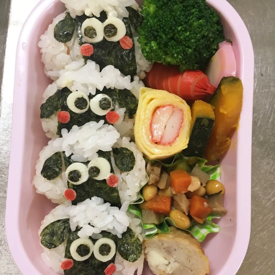 Snapdishの料理写真:Sa*mamaさんの真似っこお弁当|明石 さつきさん