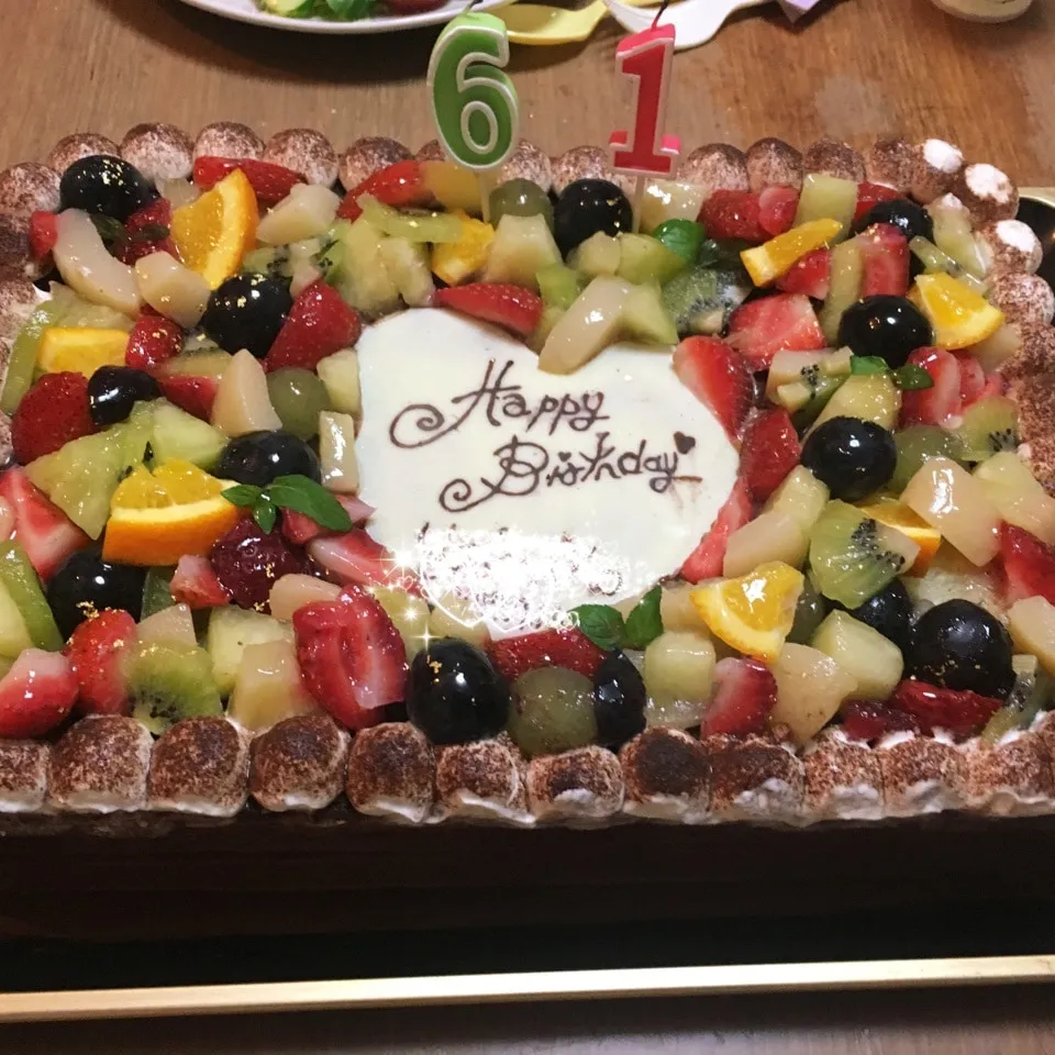 母のお誕生日ケーキ|明石 さつきさん