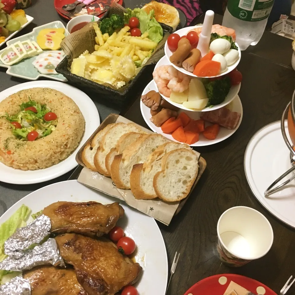 Snapdishの料理写真:今年のクリスマス|明石 さつきさん