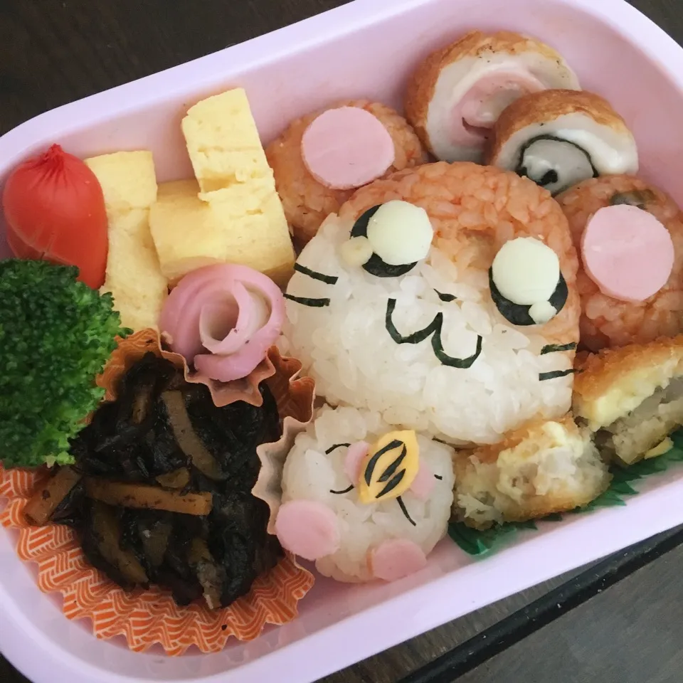 ハム太郎お弁当|明石 さつきさん