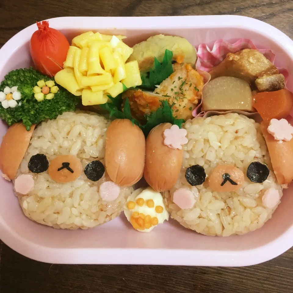 momoさんの真似っこお弁当|明石 さつきさん