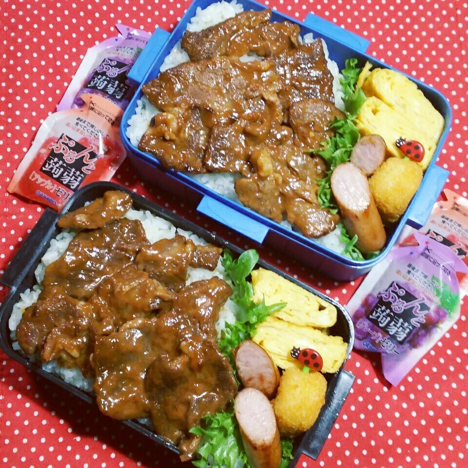 Snapdishの料理写真:中学生☆兄弟のお弁当！10/31|katsunさん