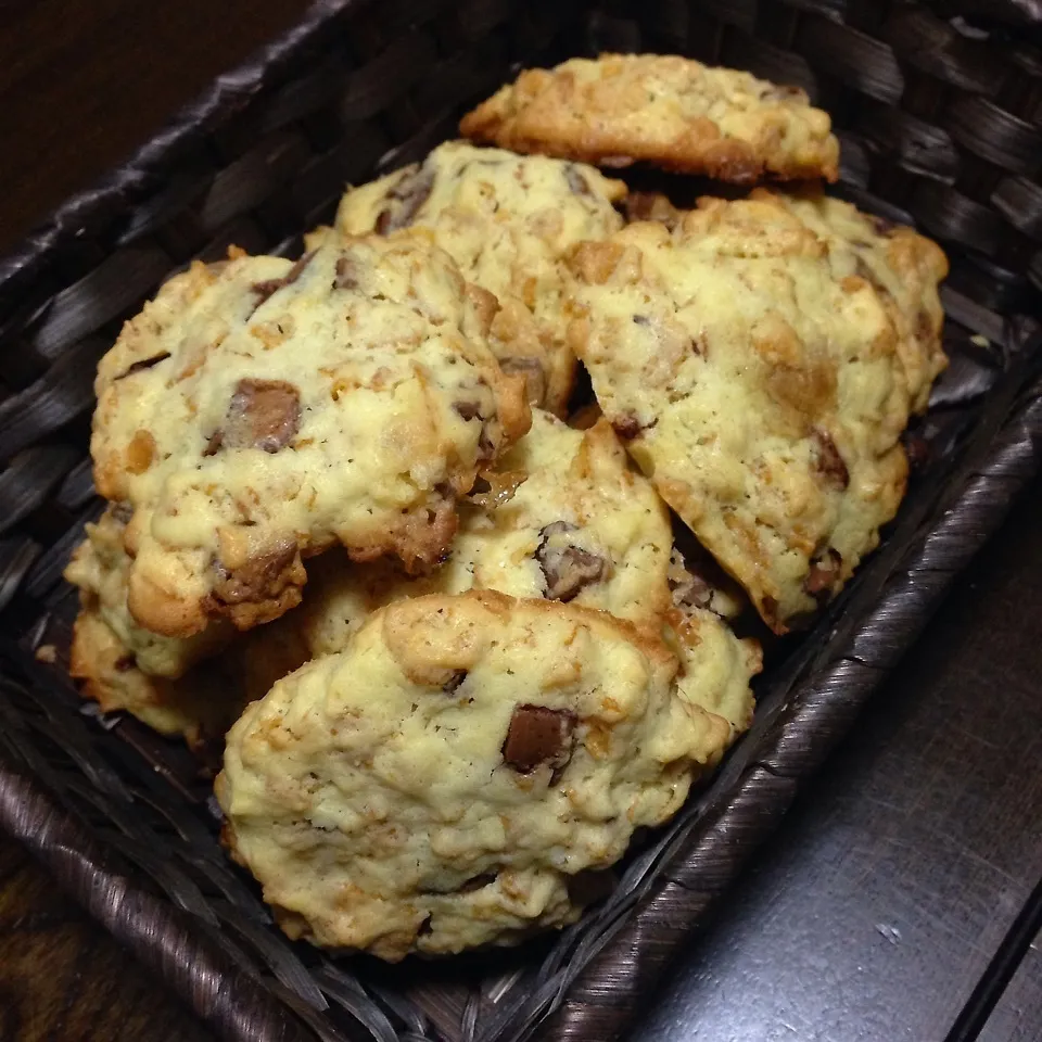 コーンフレーク入りチョコチップクッキー|明石 さつきさん