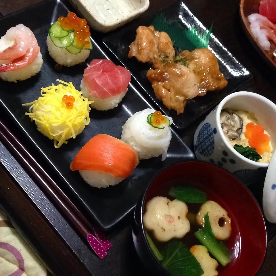 ひな祭りご飯〜|明石 さつきさん