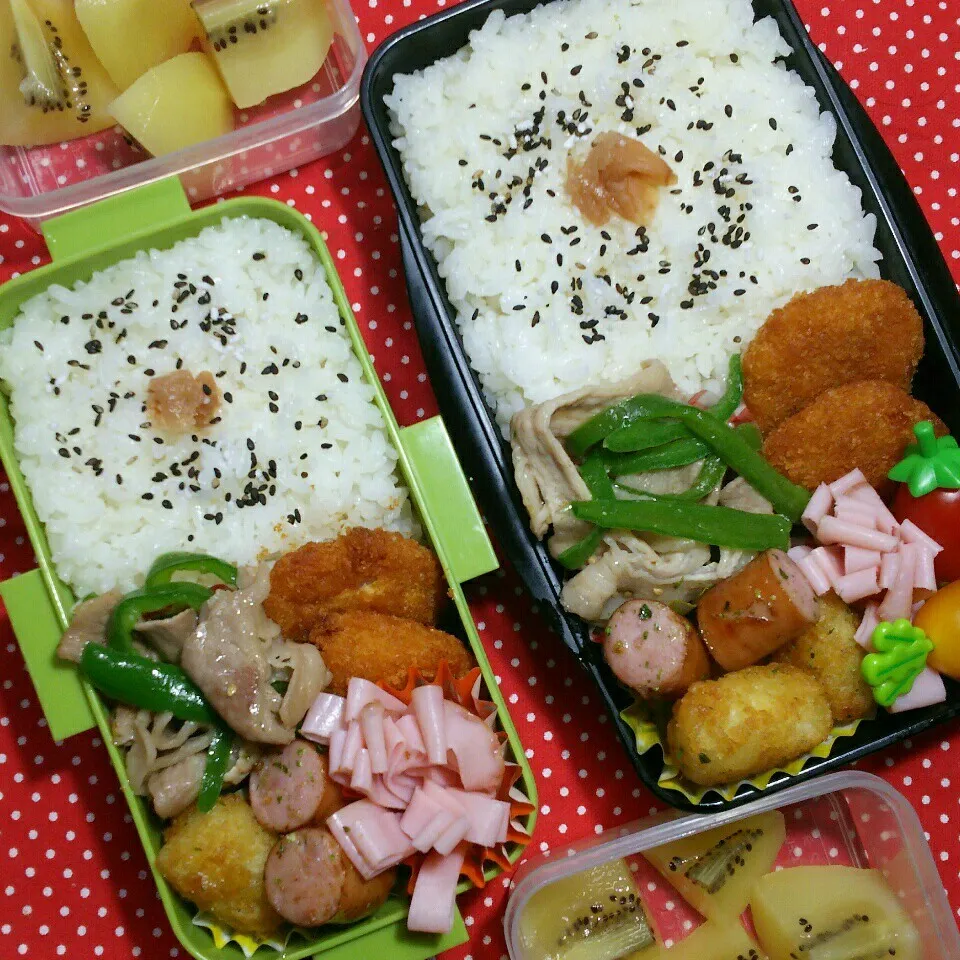 中学生☆兄弟のお弁当‼|katsunさん