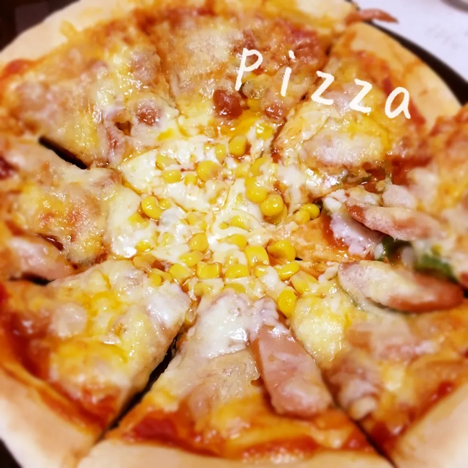 アラビアータdeピザ🍕|えんどうくんさん