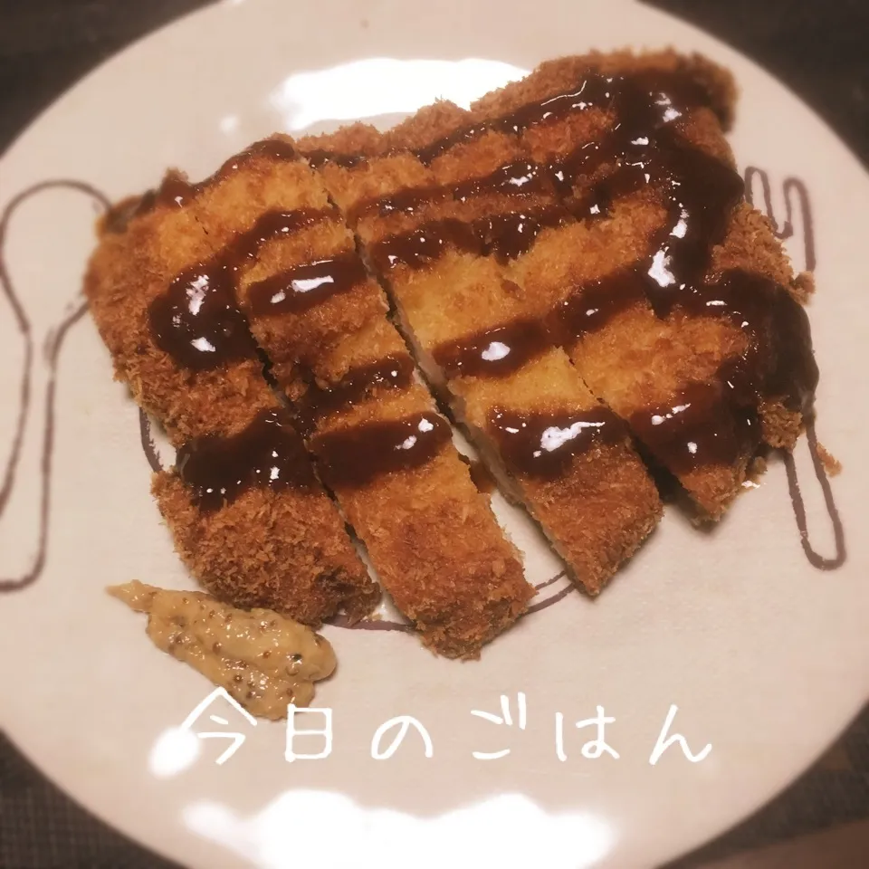 Snapdishの料理写真:チキンカツ〜！|えんどうくんさん