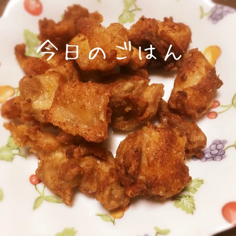 Snapdishの料理写真:かんきつポン酢で味付け唐揚げ♪|えんどうくんさん