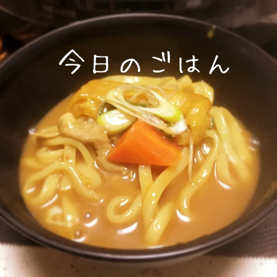 Snapdishの料理写真:カレーうどん♪|えんどうくんさん