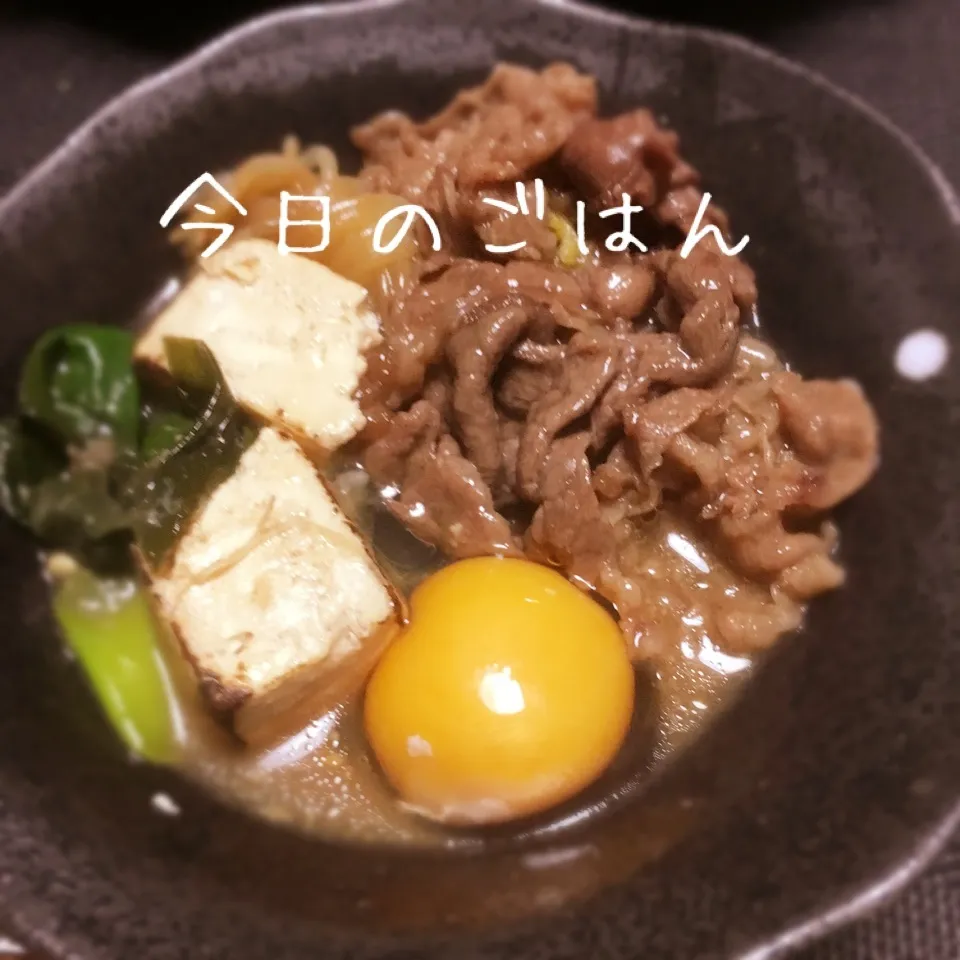 Snapdishの料理写真:すき焼き〜♪|えんどうくんさん