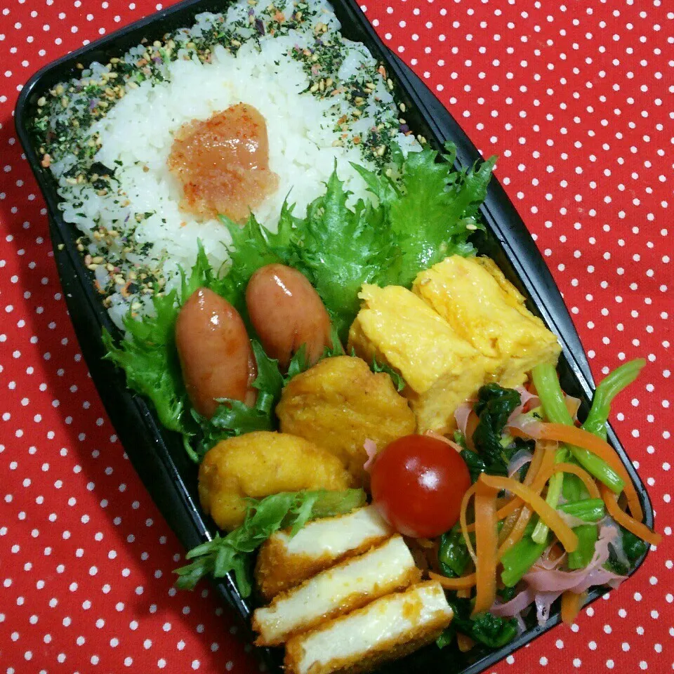 Snapdishの料理写真:中2ムスコ弁当‼3/21|katsunさん