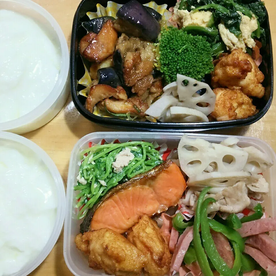 旦那さんの2食のお弁当‼|katsunさん