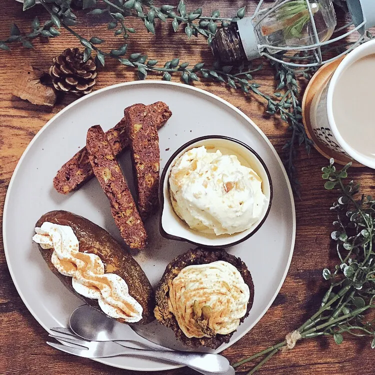 Snapdishの料理写真:お芋スウィーツワンプレート|はるなさん