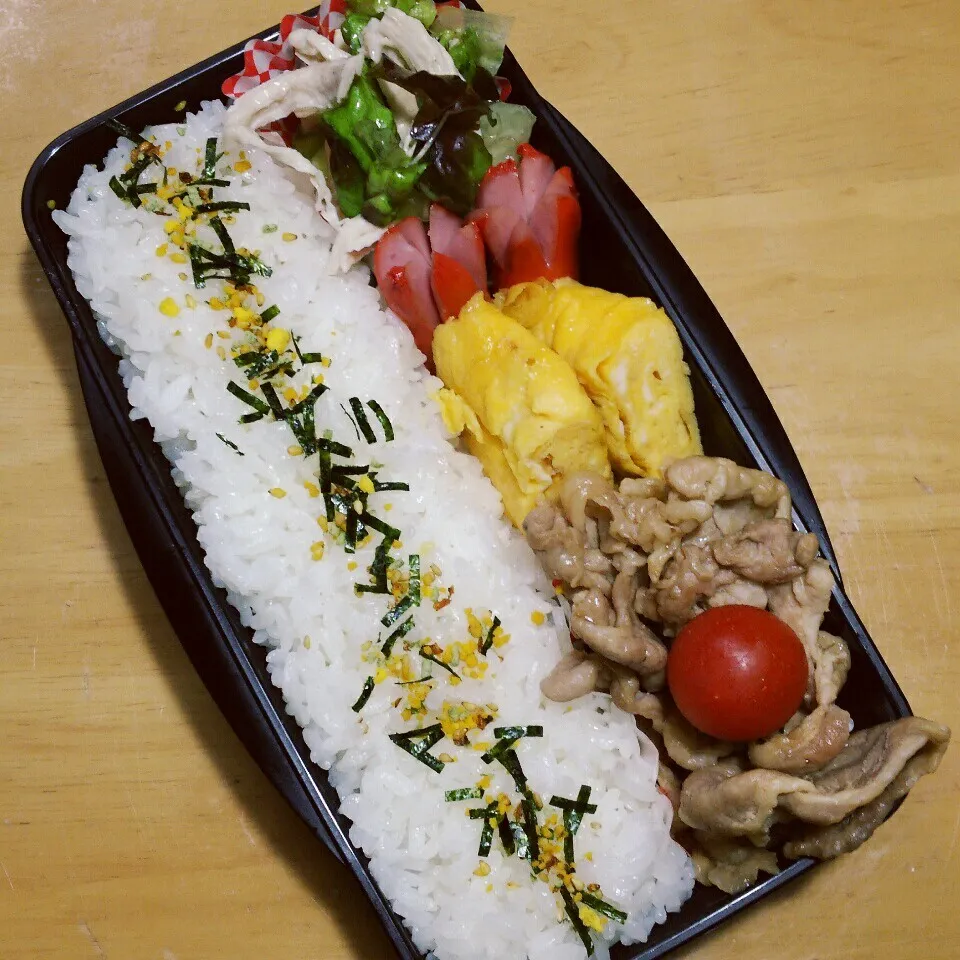 Snapdishの料理写真:中2ムスコ弁当‼3/16|katsunさん