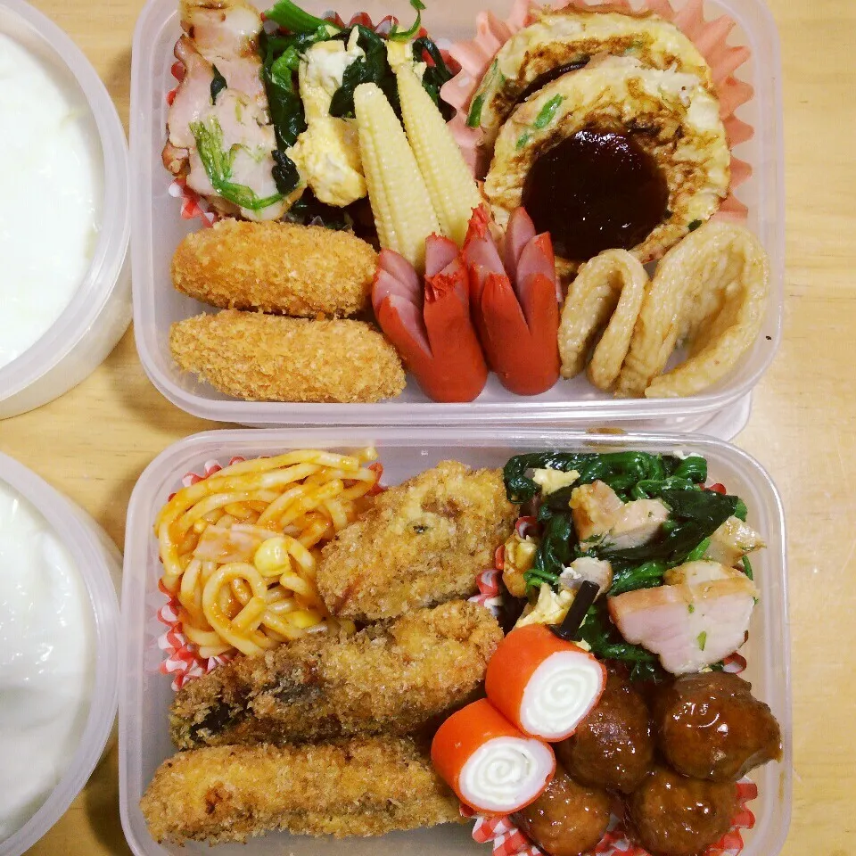 旦那さんの2食のお弁当‼|katsunさん